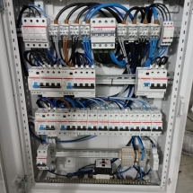 Cablaggio quadro per impianto capannone